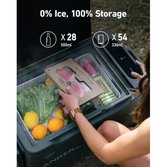 Anker Everfrost Powered Cooler 30 -Black+Green